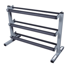 Load image into Gallery viewer, Body Solid Three Tier Dumbbell Rack