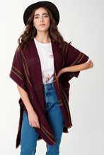 Load image into Gallery viewer, Window Pane Cozy Kimono