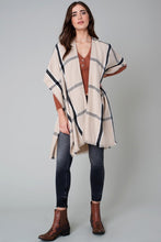 Load image into Gallery viewer, Window Pane Cozy Kimono