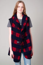 Load image into Gallery viewer, Buffalo Checker Vest