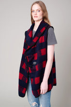 Load image into Gallery viewer, Buffalo Checker Vest