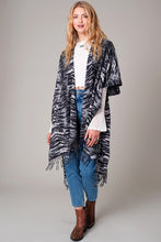 Load image into Gallery viewer, Tiger Print Kimono
