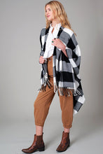 Load image into Gallery viewer, Buffalo Plaid Kimono