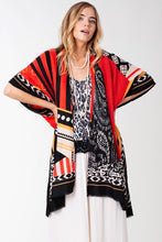 Load image into Gallery viewer, Multi Pattern Patched Kimono