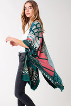Load image into Gallery viewer, Multi Pattern Patched Kimono