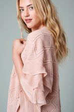 Load image into Gallery viewer, Diamond Texture Woven Kimono