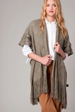 Load image into Gallery viewer, Diamond Texture Woven Kimono