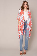 Load image into Gallery viewer, Floral Print Kimono