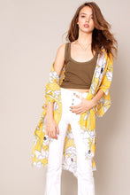 Load image into Gallery viewer, Floral Print Kimono