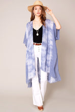 Load image into Gallery viewer, Tie Dye Print Kimono