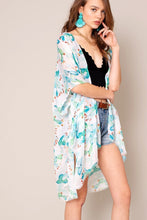 Load image into Gallery viewer, Cactus Print Kimono