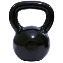 Load image into Gallery viewer, PowerFit Cast Iron Kettlebells-Black-FREE SHIPPING
