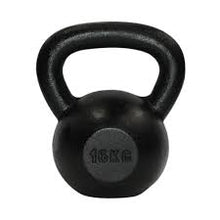 Load image into Gallery viewer, PowerFit Cast Iron Kettlebells-Black-FREE SHIPPING
