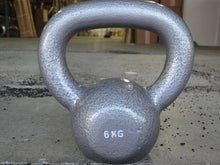 Load image into Gallery viewer, PowerFit Gun Metal Cast Iron KettleBells
