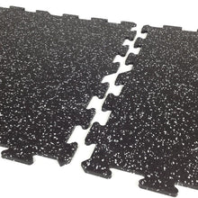 Load image into Gallery viewer, 23" x 23" x 8mm Rubber Interlocking Tiles (4 Pack)
