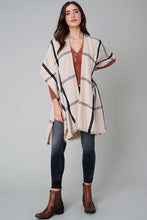 Load image into Gallery viewer, Window Pane Cozy Kimono
