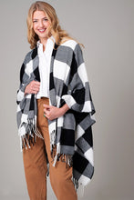 Load image into Gallery viewer, Buffalo Plaid Kimono
