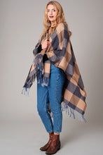 Load image into Gallery viewer, Buffalo Plaid Kimono
