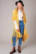 Load image into Gallery viewer, Diamond Texture Woven Kimono
